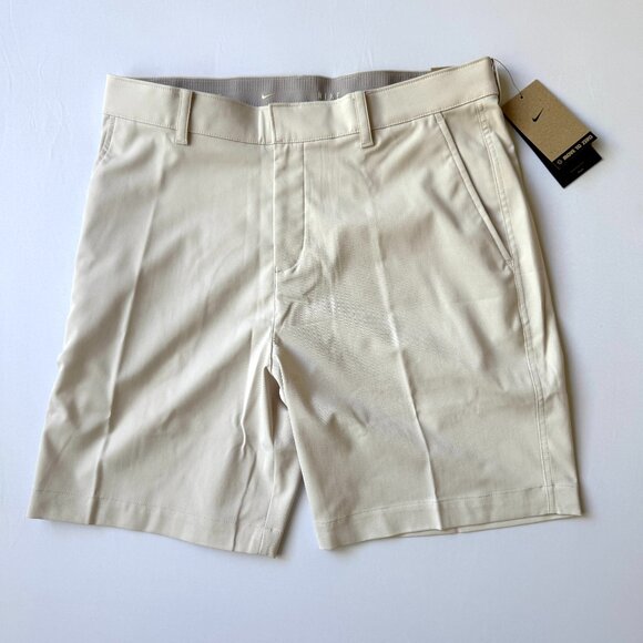 Nike Tour Mens 8" Chino Golf Shorts Sz 34 NWT Light Khaki FD5721-104 Standard - Picture 1 of 10